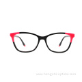 Custom Designer Transparent Acetate Frame Clear Optical Glasses For Men